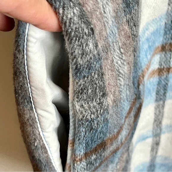 Melloday Plaid Shacket Longline Jacket size 2X - Picture 7 of 11